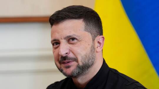 Ukrainischer Präsident Wolodymyr Selenskyj Ukrainischer Präsident Wolodymyr Selenskyj