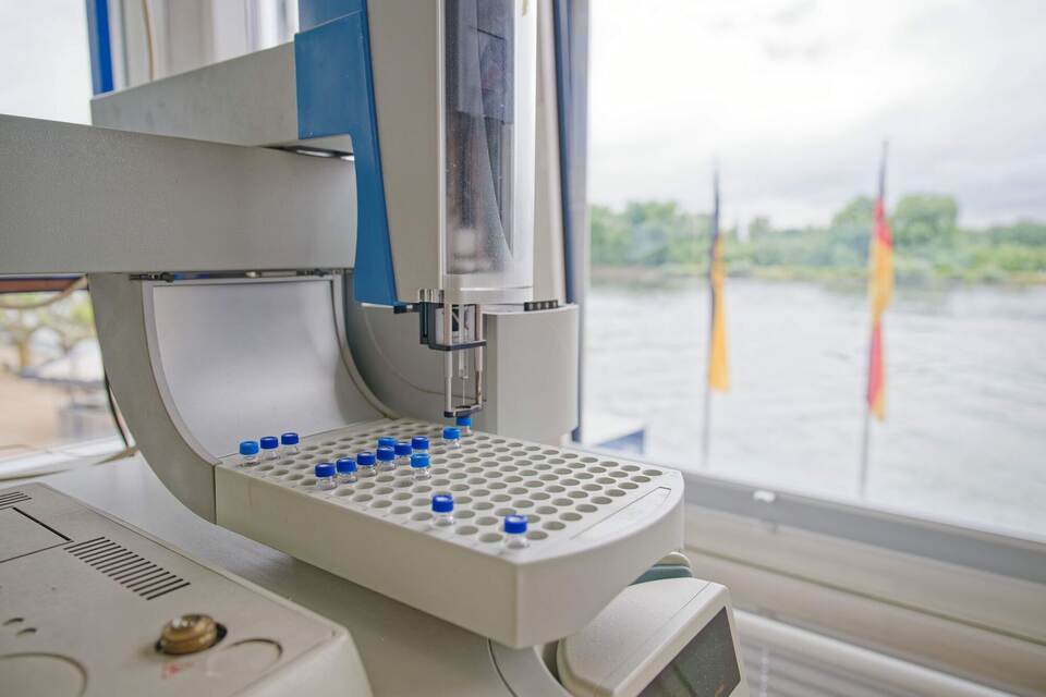 Die Rheingütestation steht für präzise und effiziente Überwachung