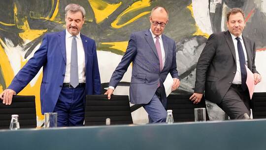 Erste Sitzung des Koalitionsausschusses von Union und SPD Erste Sitzung des Koalitionsausschusses von Union und SPD