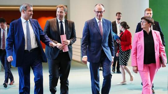 Erste Sitzung des Koalitionsausschusses von Union und SPD