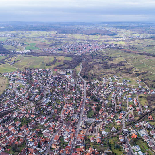 Luftbild Keltern