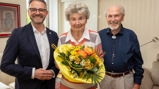 Eiserne Hochzeit Irene Georg Schultze