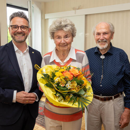 Eiserne Hochzeit Irene Georg Schultze