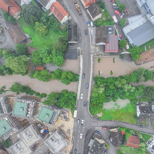 Hochwasser in Baden-Württemberg