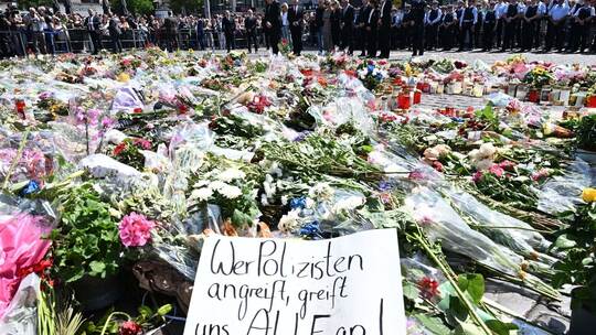 Trauer um getöteten Polizisten