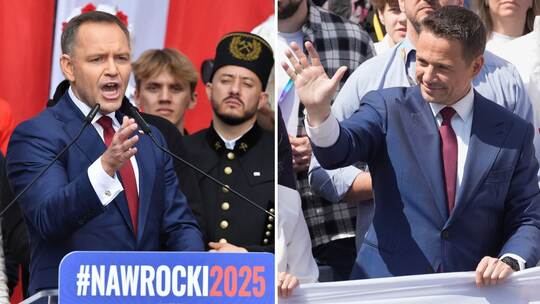 Vor der Präsidentenwahl in Polen - Nawrocki und Trzaskowski