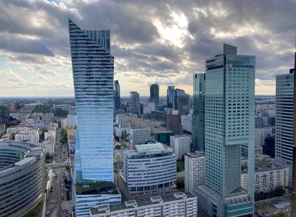 Polnische Hauptstadt Warschau