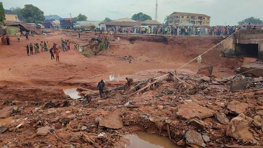 Überschwemmungen in Nigeria Überschwemmungen in Nigeria