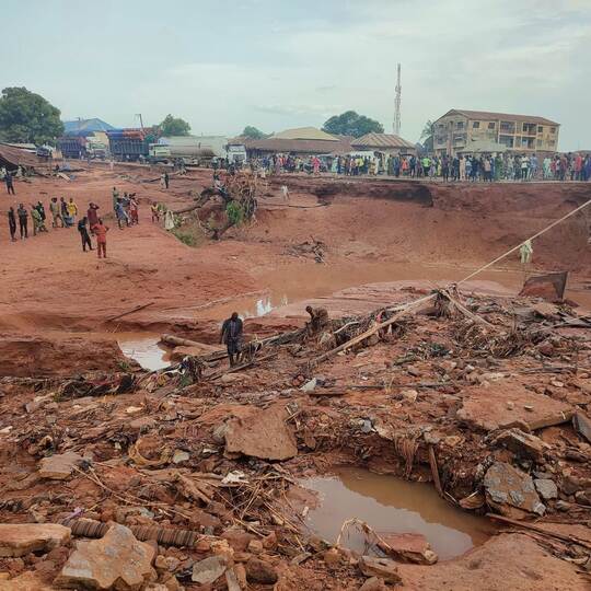 Überschwemmungen in Nigeria Überschwemmungen in Nigeria