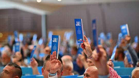 Landeswahlversammlung der AfD in Baden-Württemberg