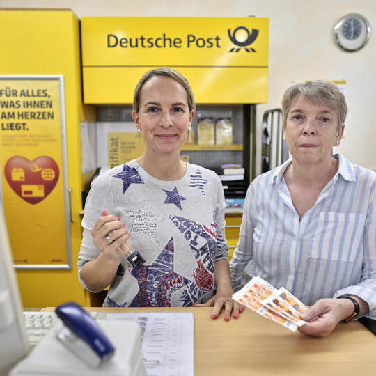 "Neue Post" mit Melanie Thoma (links) und Andrea Müller