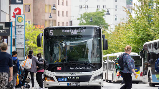 Busverkehr Pforzheim RVS Stadtbus