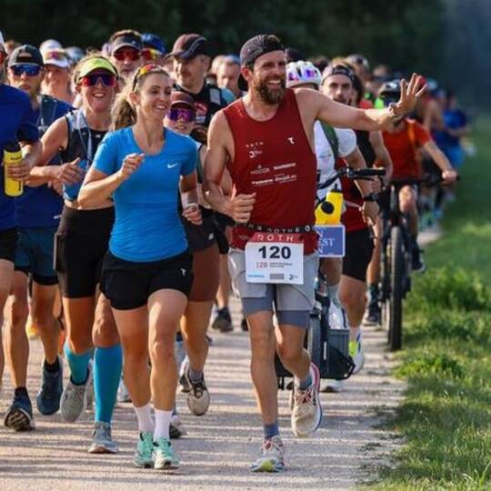 Josefine Rutkowski startet Triathlon-Rekordversuch