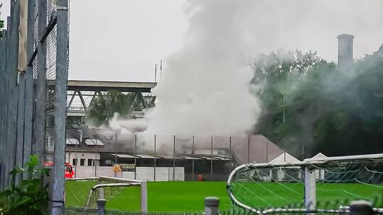 Brand im Vereinsheim der Spvgg 1897 Cannstatt Brand im Vereinsheim der Spvgg 1897 Cannstatt