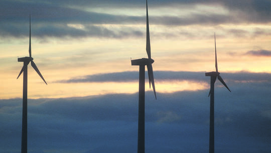 Windpark in Spanien