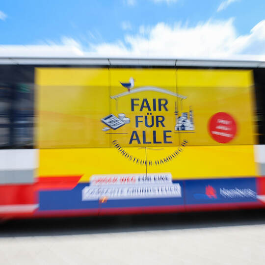 Grundsteuer-Bus