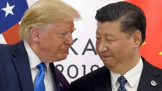 Donald Trump und Xi Jinping Donald Trump und Xi Jinping