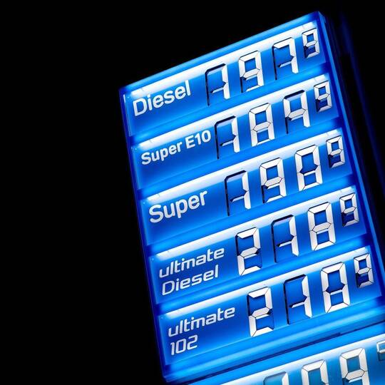 Spritpreise an der Tankstelle