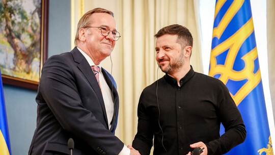 Ukraine-Krieg - Pistorius in Kiew