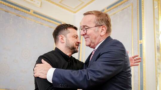 Ukraine-Krieg - Pistorius in Kiew