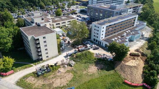 Mühlacker RKH Ärztehaus Baustelle