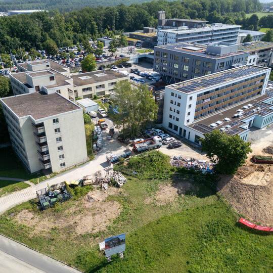 Mühlacker RKH Ärztehaus Baustelle