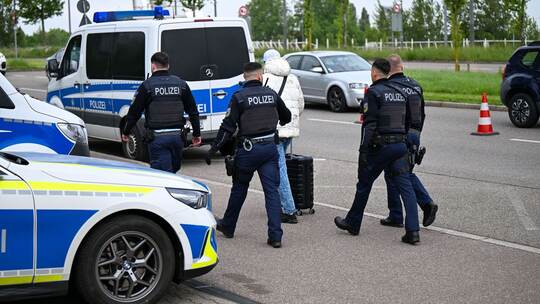 Grenzkontrollen Bundespolizei - Baden-Württemberg