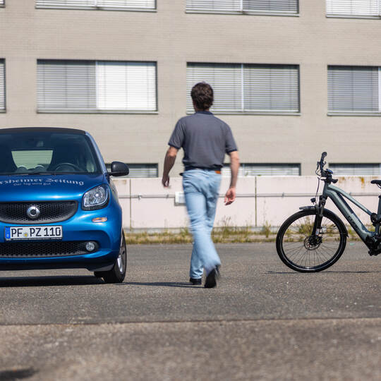Auto Statt Fahrrad Leon