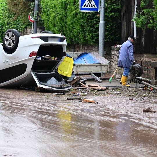 Hochwasser in Baden-Württemberg