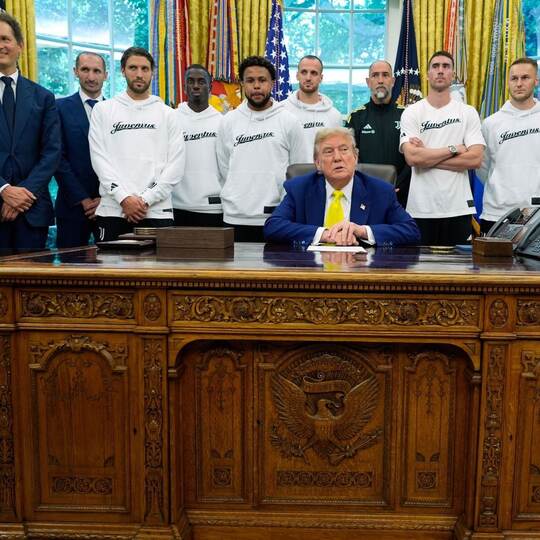 Fußballclubs Juventus Turin zu Gast im Weißen Hause