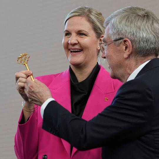 Übergabezeremonie der IOC-Präsidentschaft