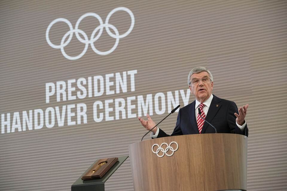 Übergabezeremonie der IOC-Präsidentschaft