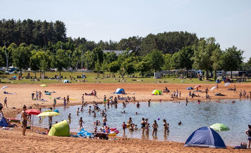 Sommerwetter in Bayern
