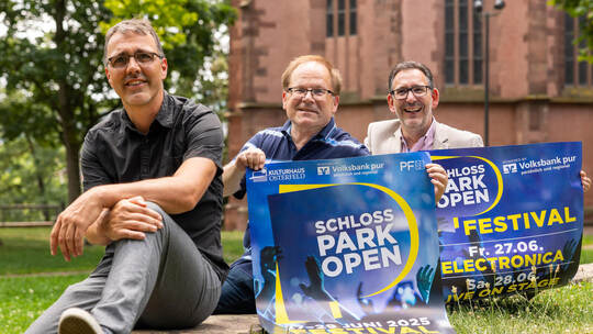 Schlosspark Open Pressegespräch