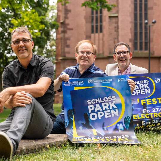 Schlosspark Open Pressegespräch