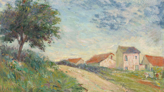 Bleibt in Zürich: Gauguins „La Route montante (Die Strasse)“. Kunsthaus Zürich