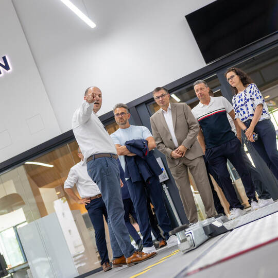 OB Besuch Autohaus Hahn Neubau