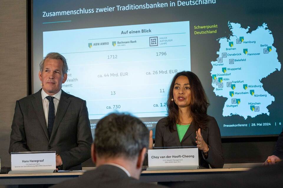 Niederländische ABN Amro übernimmt deutsche Privatbank Niederländische ABN Amro übernimmt deutsche Privatbank