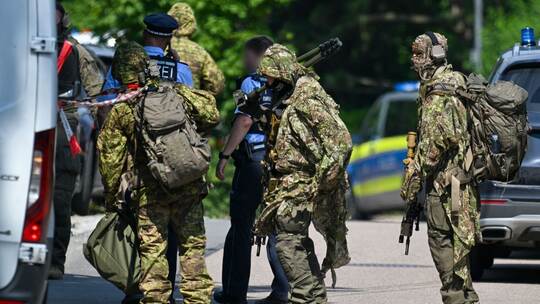 Größerer Polizeieinsatz in Rosengarten