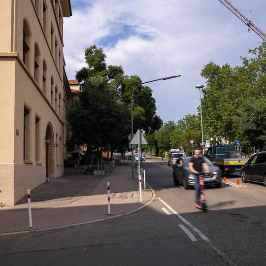 Brettener Straße Nordstadtschule Umgestaltung