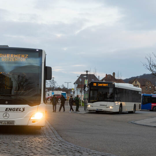 Mühlacker Busbahnhof Stadtbus