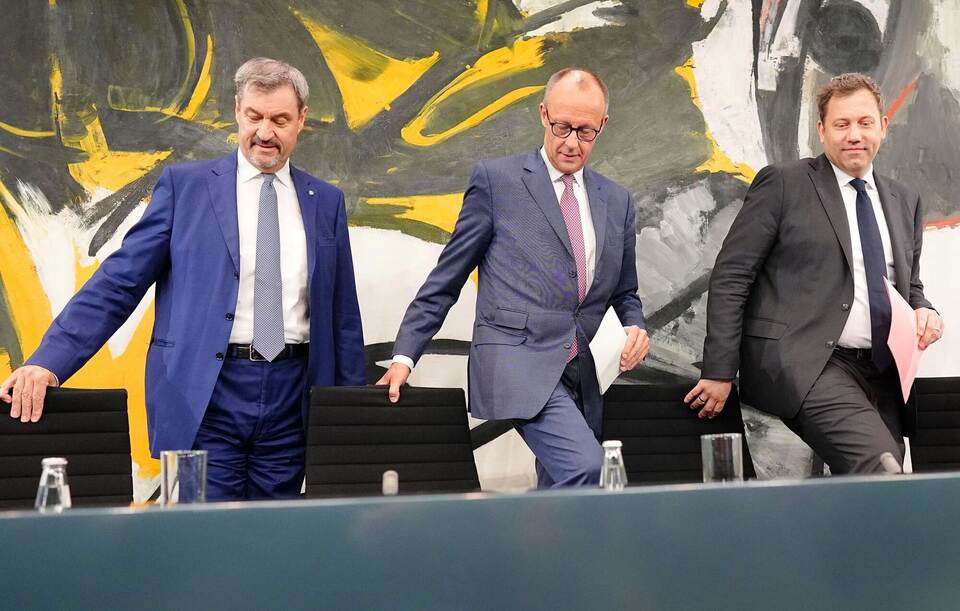 Erste Sitzung des Koalitionsausschusses von Union und SPD Erste Sitzung des Koalitionsausschusses von Union und SPD