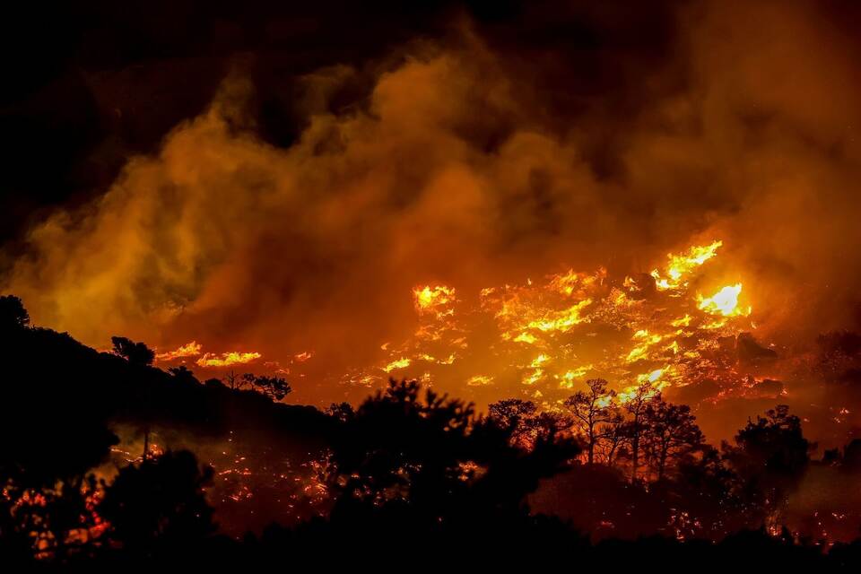 Brände in Griechenland