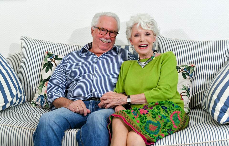 Schauspielerin Anita Kupsch und ihr Ehemann Klaus-Detlef Krahn.