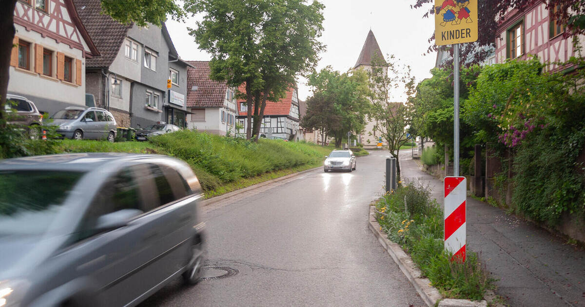 Due to construction work in Bauschlott: Traffic in Ölbronn-Dürrn could ...