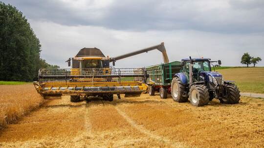 Getreideernte im Südwesten Getreideernte im Südwesten