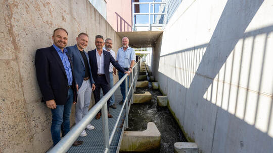 Wiederinbetriebnahme Flusskraftwerk Eutingen