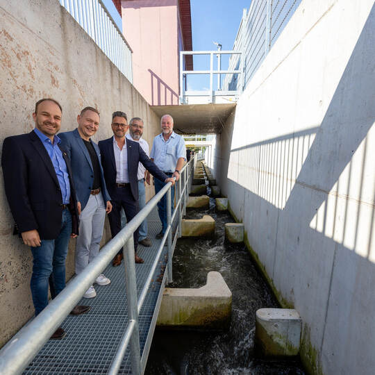 Wiederinbetriebnahme Flusskraftwerk Eutingen