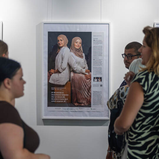 Ausstellung Gesichter des Friedens