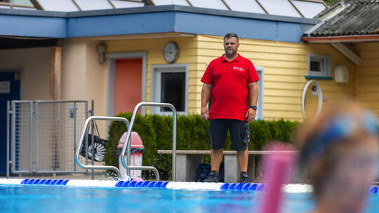 Reportage Schwimmmeister Calmbach